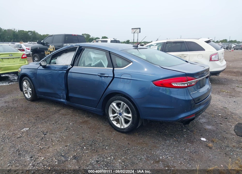 2018 FORD FUSION SE VIN: 3FA6P0HDXJR224591