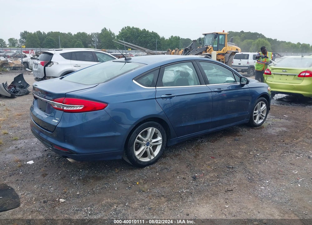 2018 FORD FUSION SE VIN: 3FA6P0HDXJR224591