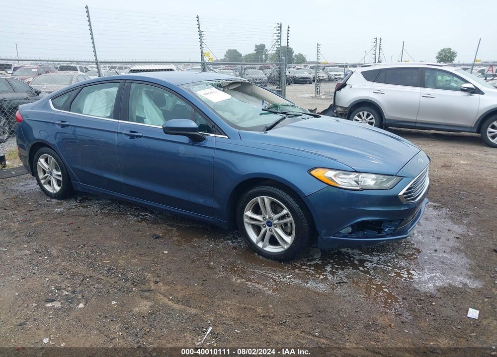 2018 FORD FUSION SE VIN: 3FA6P0HDXJR224591
