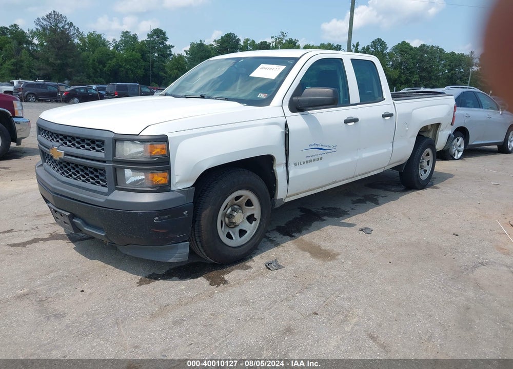 2014 CHEVROLET SILVERADO 1500 WORK TRUCK 1WT VIN: 1GCRCPEH5EZ344240