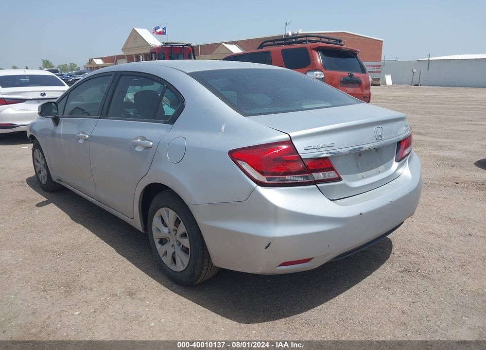2013 HONDA CIVIC LX VIN: 2HGFB2F58DH561696