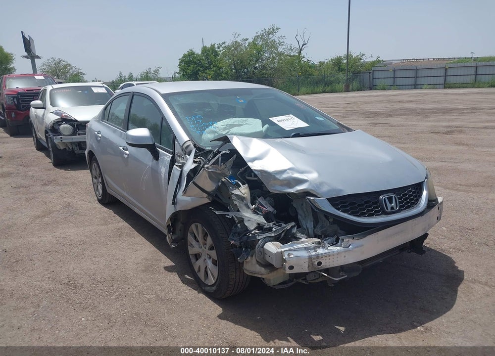 2013 HONDA CIVIC LX VIN: 2HGFB2F58DH561696