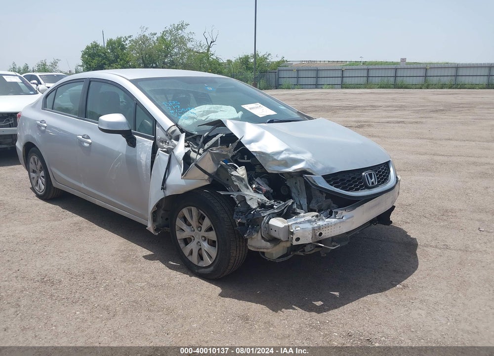 2013 HONDA CIVIC LX VIN: 2HGFB2F58DH561696