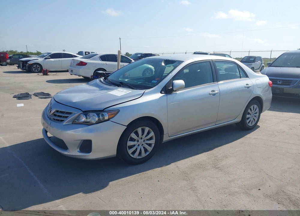2013 TOYOTA COROLLA LE VIN: 5YFBU4EE5DP146320