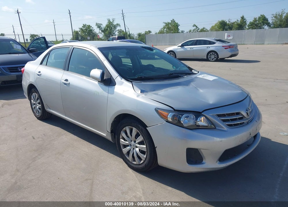 2013 TOYOTA COROLLA LE VIN: 5YFBU4EE5DP146320