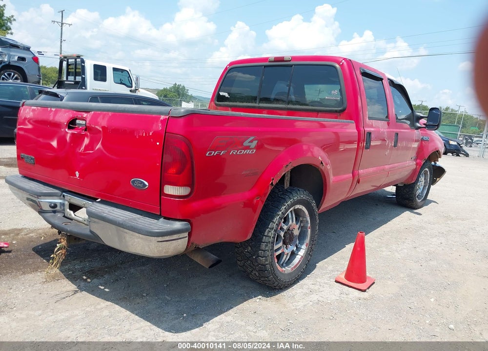 2003 FORD F-250 LARIAT/XL/XLT VIN: 1FTNW21F93EA41690