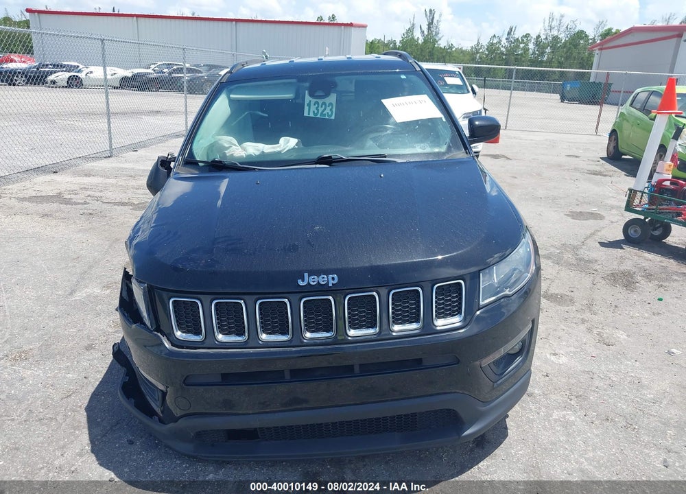 2021 JEEP COMPASS LATITUDE FWD VIN: 3C4NJCBB9MT505899