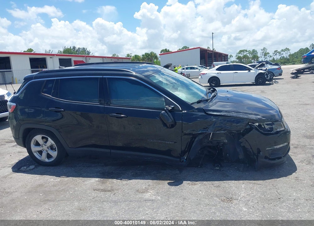 2021 JEEP COMPASS LATITUDE FWD VIN: 3C4NJCBB9MT505899