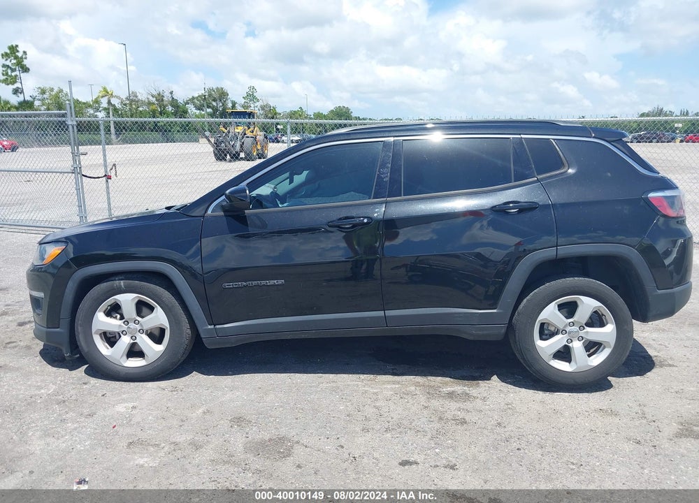 2021 JEEP COMPASS LATITUDE FWD VIN: 3C4NJCBB9MT505899