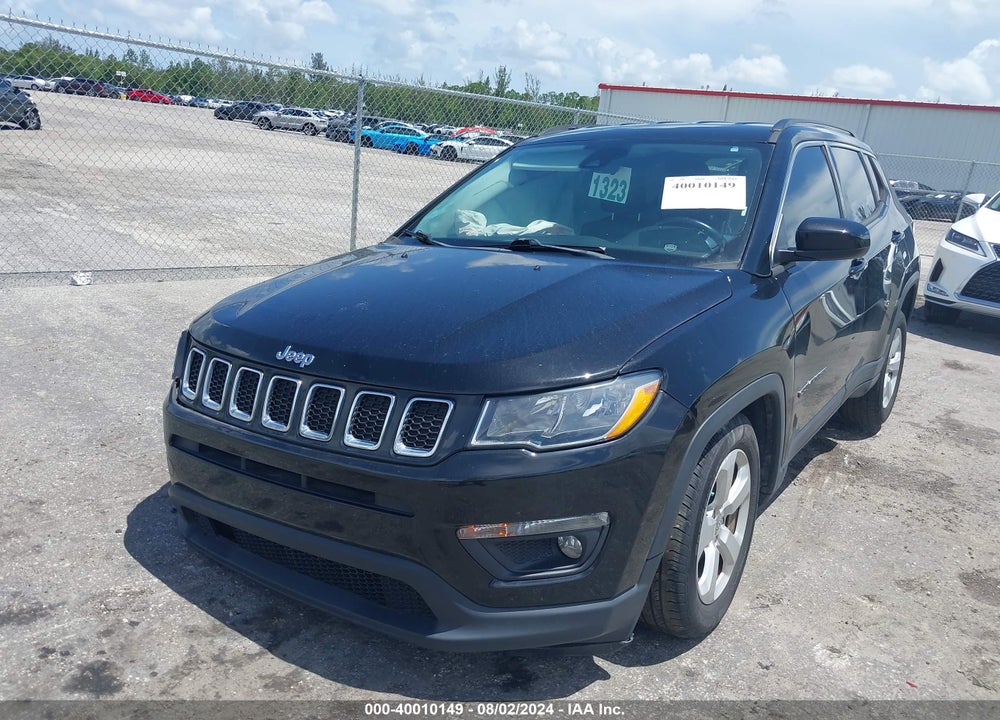 2021 JEEP COMPASS LATITUDE FWD VIN: 3C4NJCBB9MT505899