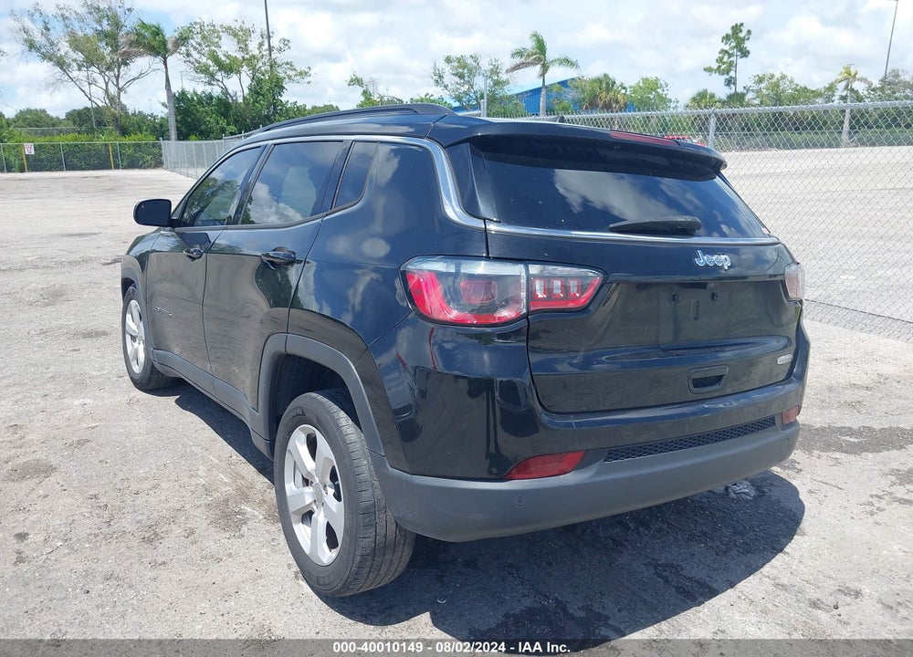 2021 JEEP COMPASS LATITUDE FWD VIN: 3C4NJCBB9MT505899