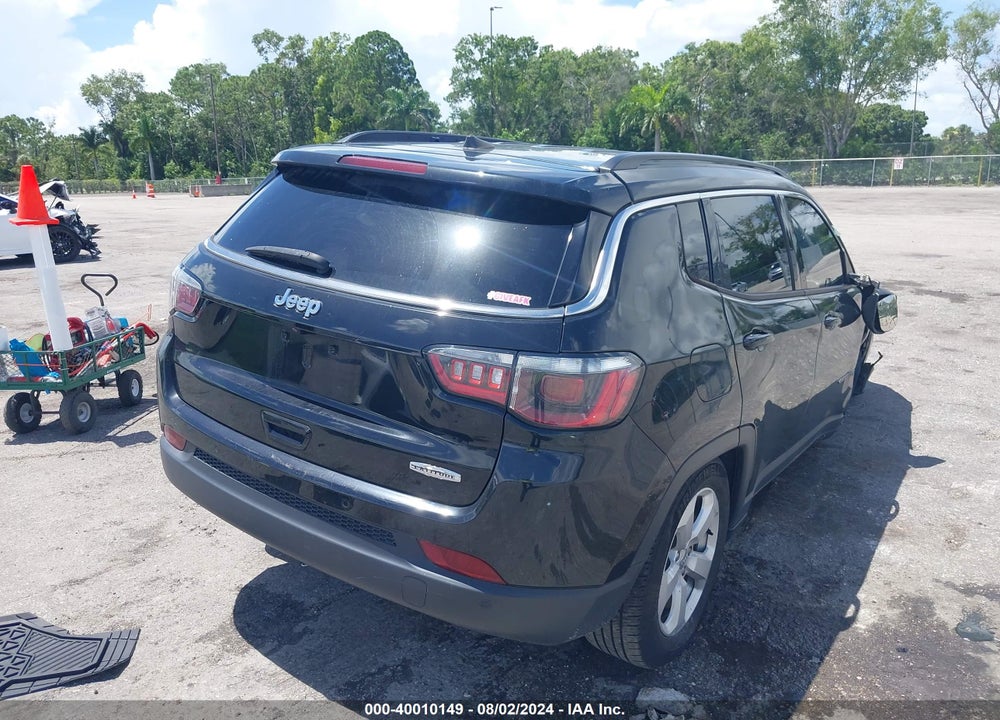 2021 JEEP COMPASS LATITUDE FWD VIN: 3C4NJCBB9MT505899