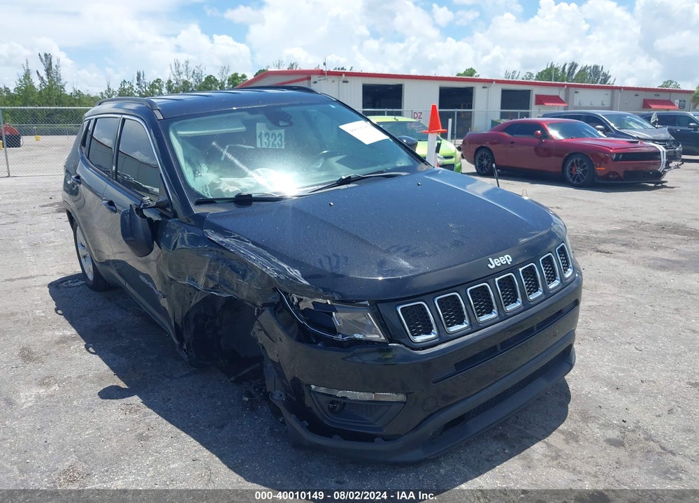2021 JEEP COMPASS LATITUDE FWD VIN: 3C4NJCBB9MT505899