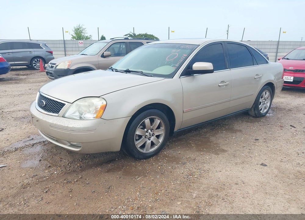 2005 FORD FIVE HUNDRED SEL VIN: 1FAHP24135G147298