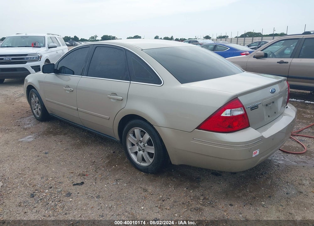 2005 FORD FIVE HUNDRED SEL VIN: 1FAHP24135G147298