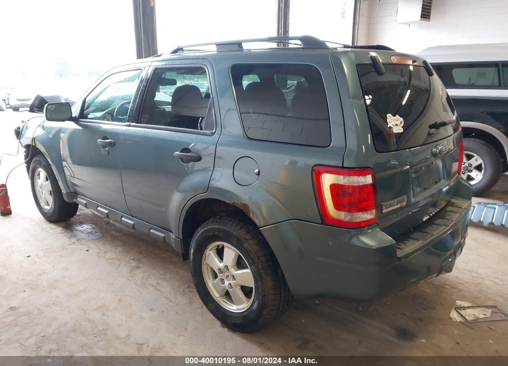2011 FORD ESCAPE XLT VIN: 1FMCU0D74BKC10807