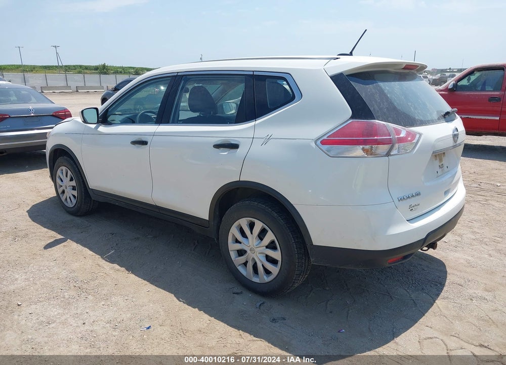 2016 NISSAN ROGUE S/SL/SV VIN: JN8AT2MV4GW139430