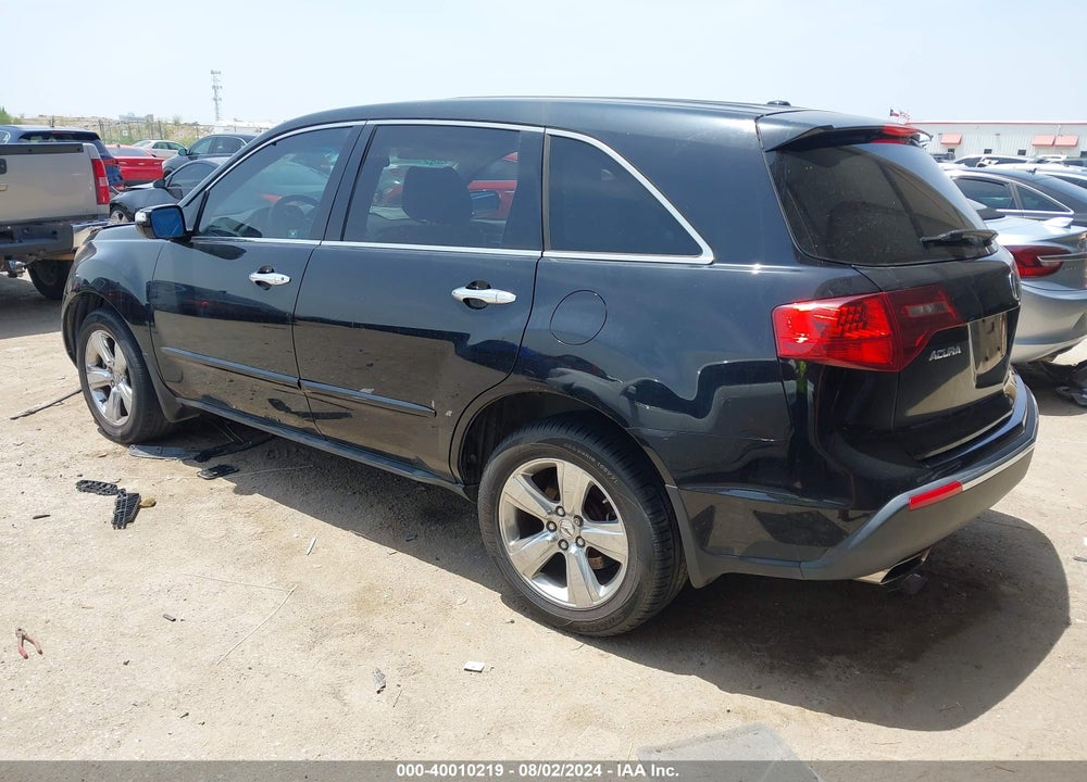 2011 ACURA MDX TECHNOLOGY PACKAGE VIN: 2HNYD2H66BH522653