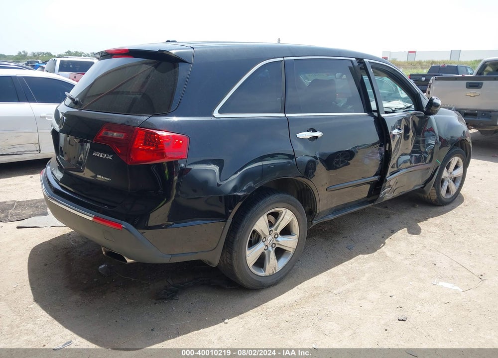 2011 ACURA MDX TECHNOLOGY PACKAGE VIN: 2HNYD2H66BH522653