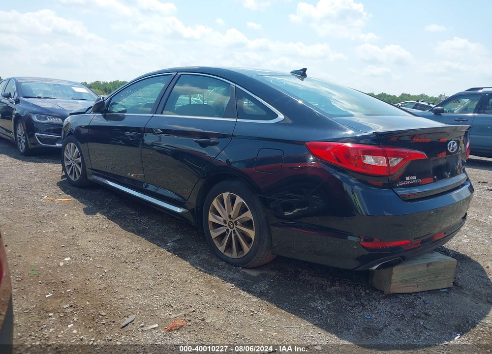 2015 HYUNDAI SONATA SPORT VIN: 5NPE34AFXFH036541