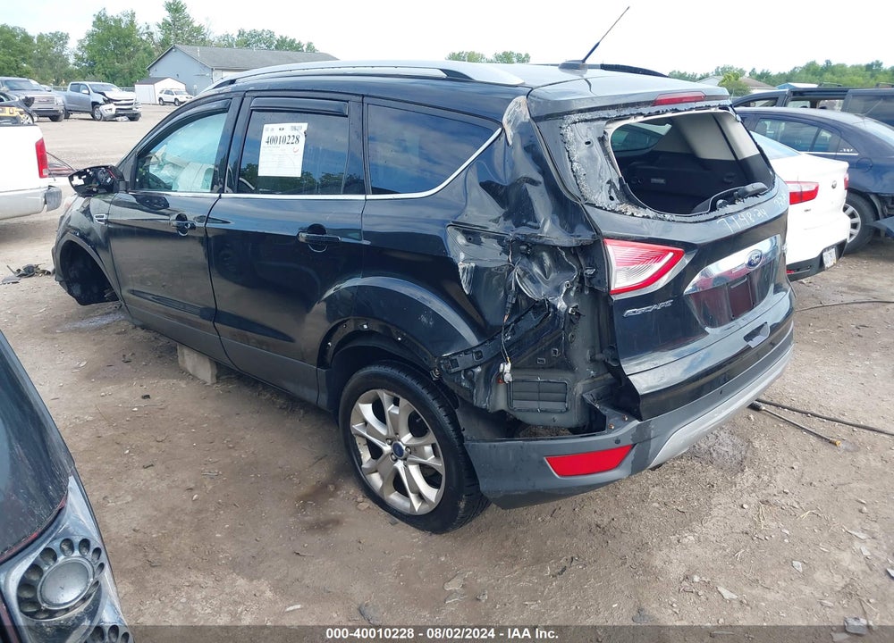 2014 FORD ESCAPE TITANIUM VIN: 1FMCU0J92EUD08104