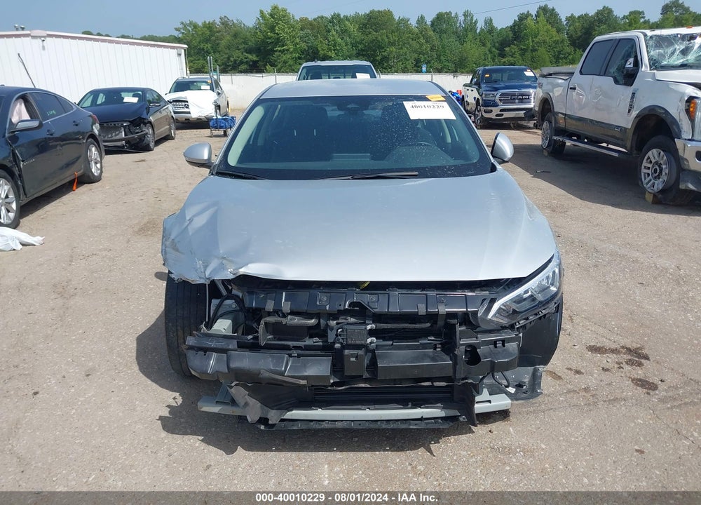 2022 NISSAN SENTRA S XTRONIC CVT VIN: 3N1AB8BV7NY239003