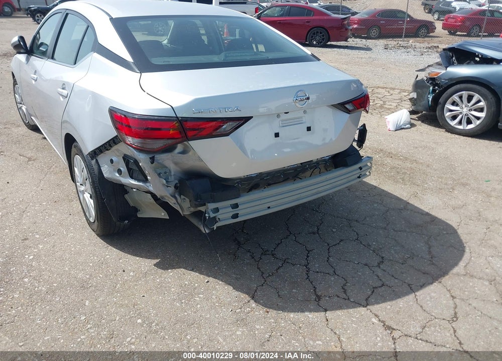 2022 NISSAN SENTRA S XTRONIC CVT VIN: 3N1AB8BV7NY239003