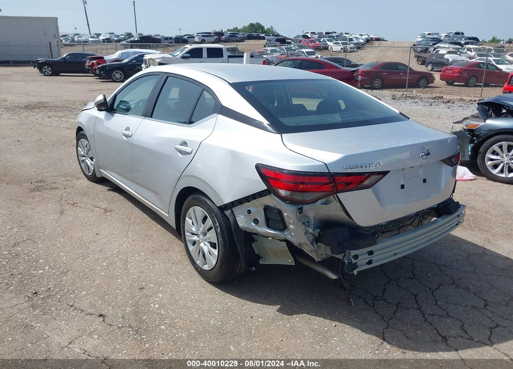 2022 NISSAN SENTRA S XTRONIC CVT VIN: 3N1AB8BV7NY239003