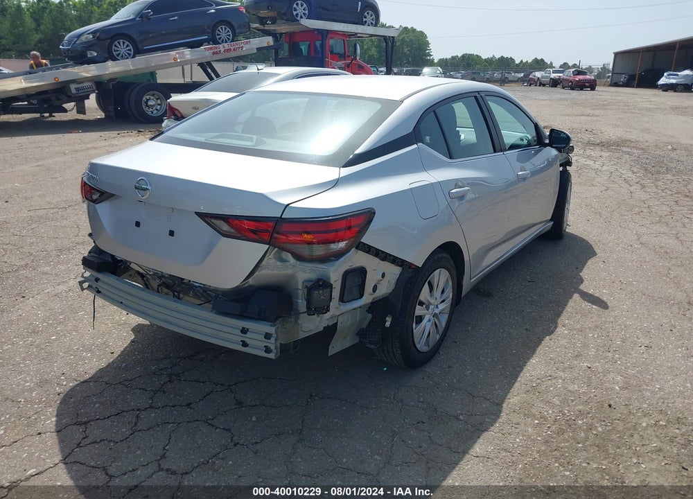 2022 NISSAN SENTRA S XTRONIC CVT VIN: 3N1AB8BV7NY239003
