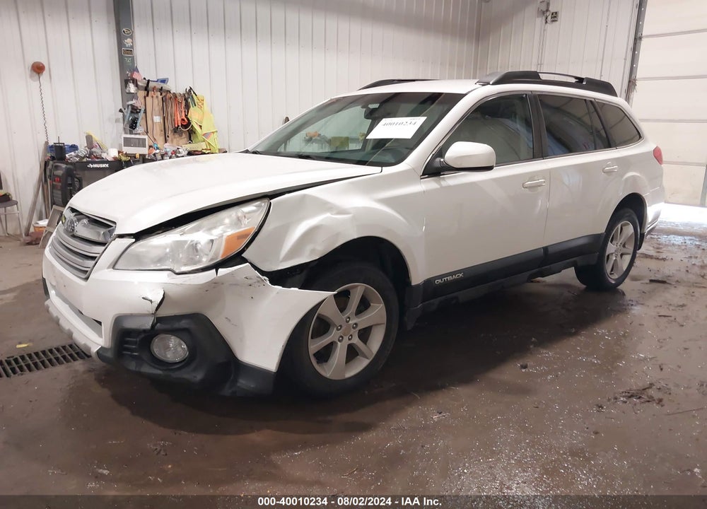 2013 SUBARU OUTBACK 2.5I PREMIUM VIN: 4S4BRCCC6D3306383