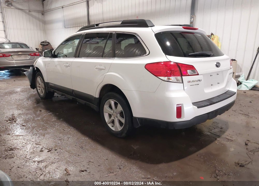 2013 SUBARU OUTBACK 2.5I PREMIUM VIN: 4S4BRCCC6D3306383