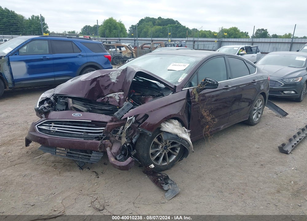 2017 FORD FUSION SE VIN: 3FA6P0HD7HR395860