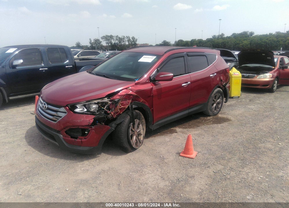 2014 HYUNDAI SANTA FE SPORT 2.4L VIN: 5XYZU3LBXEG232259