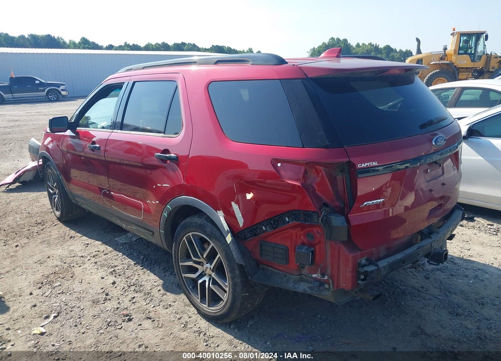 2016 FORD EXPLORER SPORT VIN: 1FM5K8GT4GGD09322