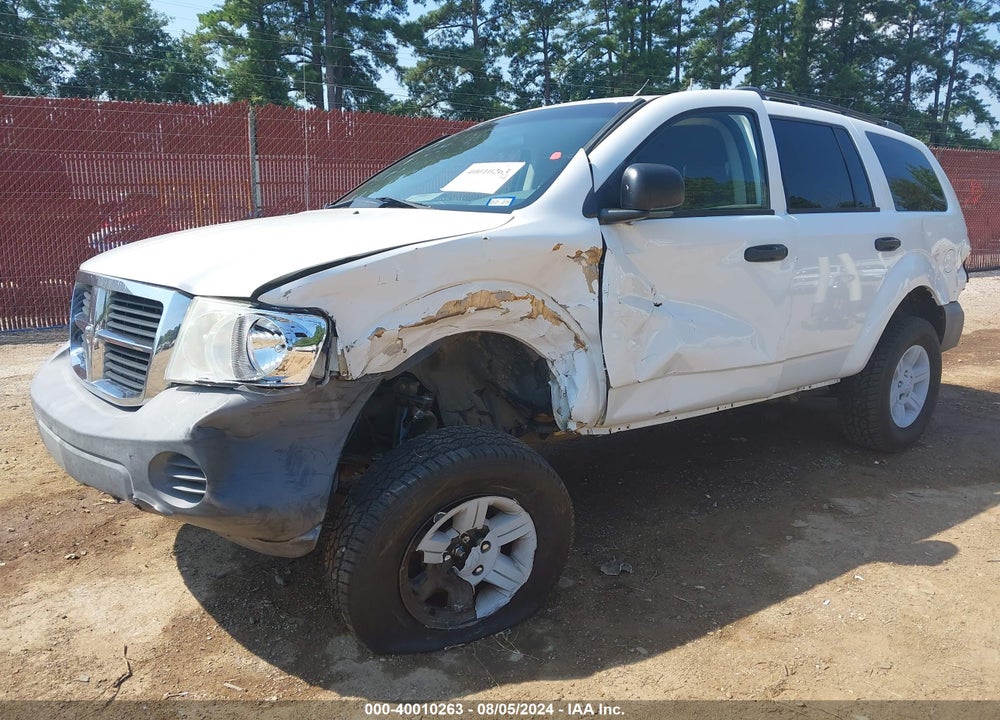 2007 DODGE DURANGO SXT VIN: 1D8HB38P07F568368