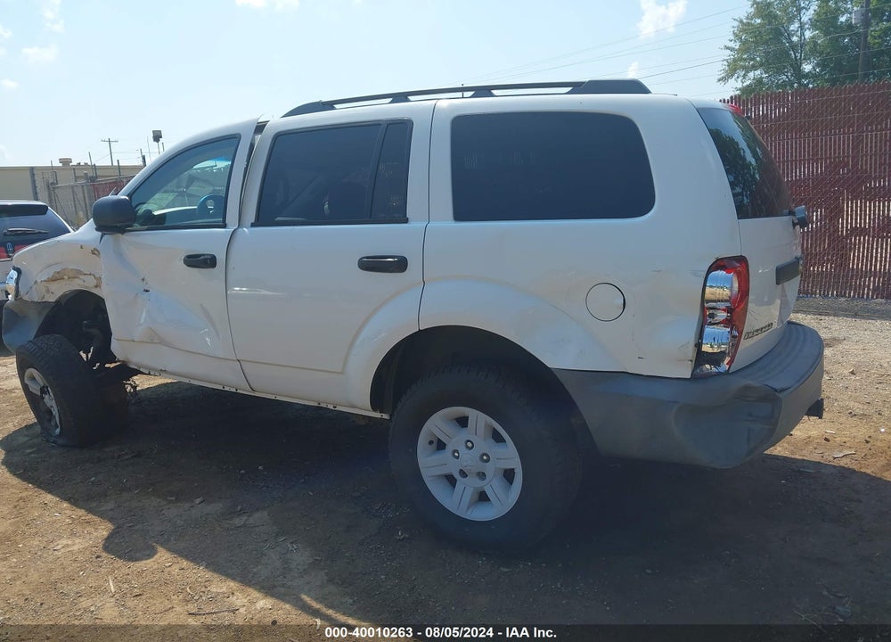 2007 DODGE DURANGO SXT VIN: 1D8HB38P07F568368