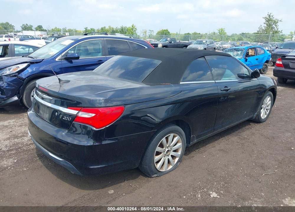 2011 CHRYSLER 200 TOURING VIN: 1C3BC2EGXBN563729