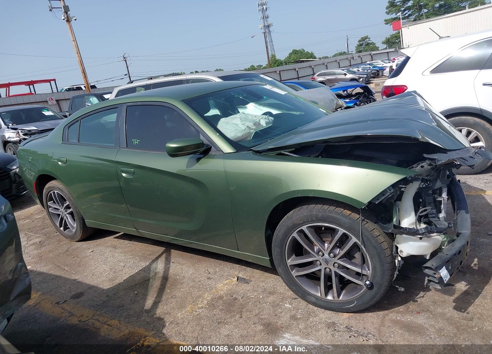 2019 DODGE CHARGER SXT AWD VIN: 2C3CDXJG5KH757744