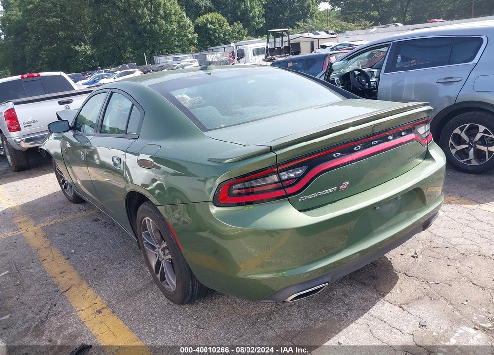 2019 DODGE CHARGER SXT AWD VIN: 2C3CDXJG5KH757744