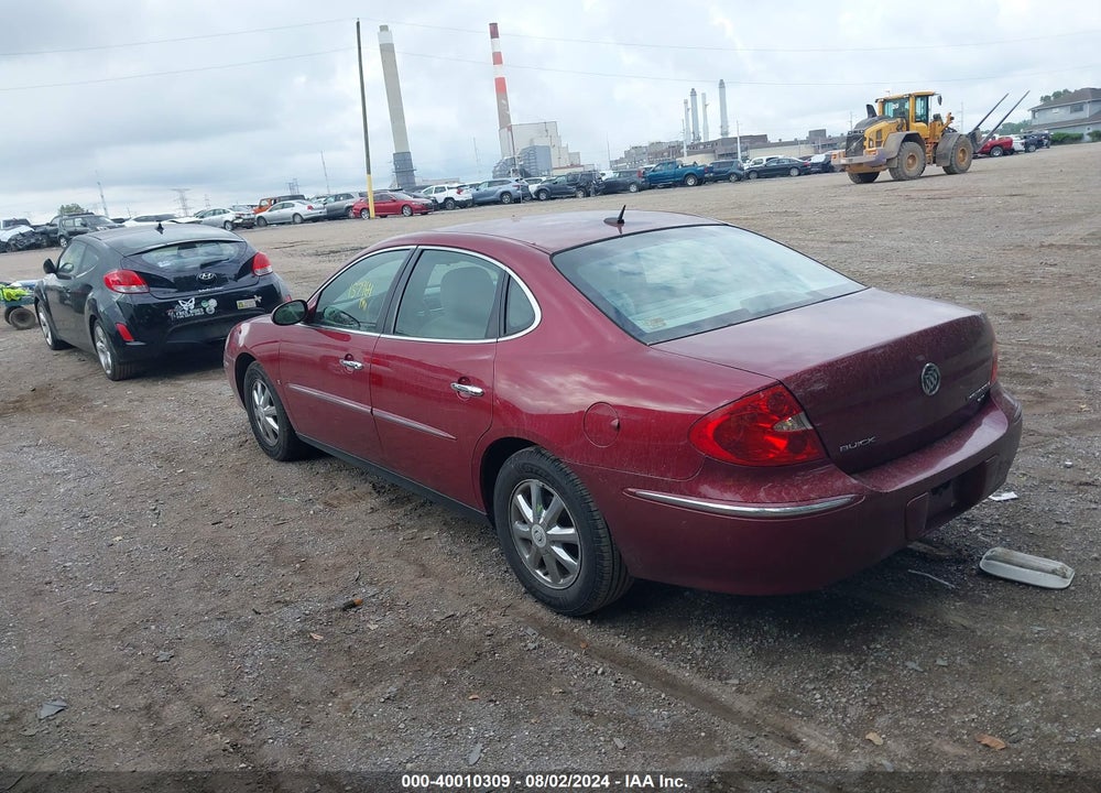 2008 BUICK LACROSSE CX VIN: 2G4WC582181135780