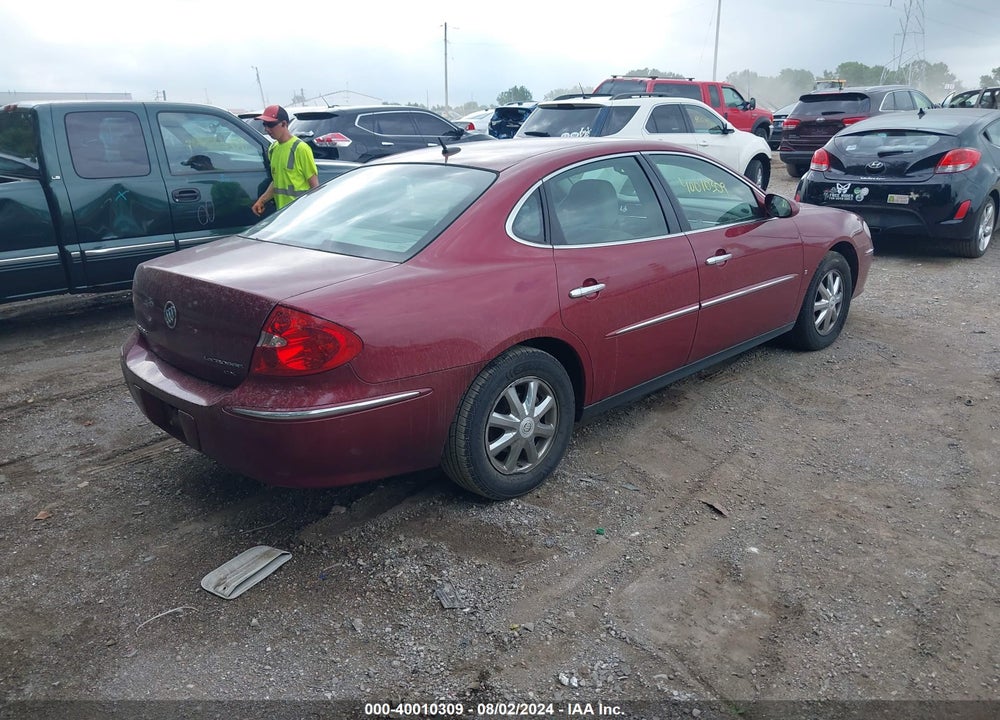 2008 BUICK LACROSSE CX VIN: 2G4WC582181135780