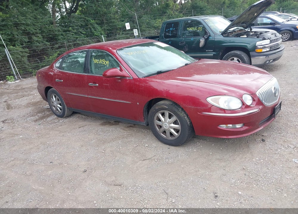 2008 BUICK LACROSSE CX VIN: 2G4WC582181135780