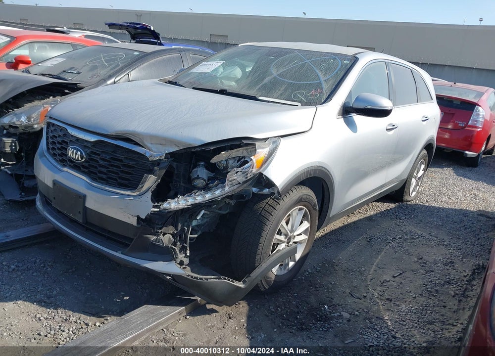 2019 KIA SORENTO 2.4L LX VIN: 5XYPG4A39KG501735