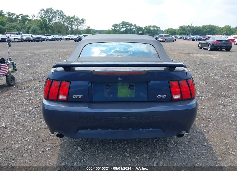 2003 FORD MUSTANG GT VIN: 1FAFP45X23F389461