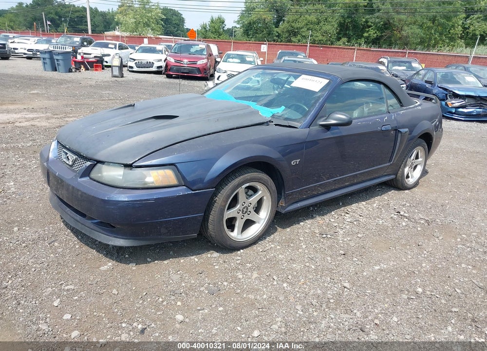 2003 FORD MUSTANG GT VIN: 1FAFP45X23F389461