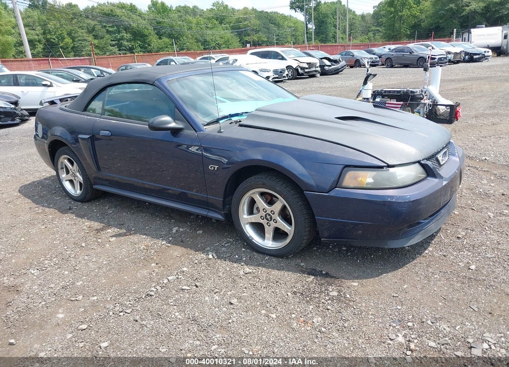 2003 FORD MUSTANG GT VIN: 1FAFP45X23F389461