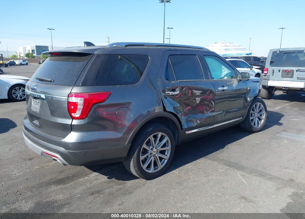 2016 FORD EXPLORER LIMITED VIN: 1FM5K7F8XGGA46535