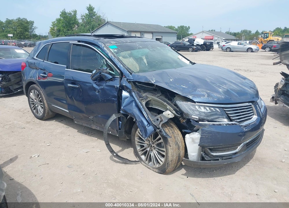 2018 LINCOLN MKX RESERVE VIN: 2LMPJ8LR2JBL30453