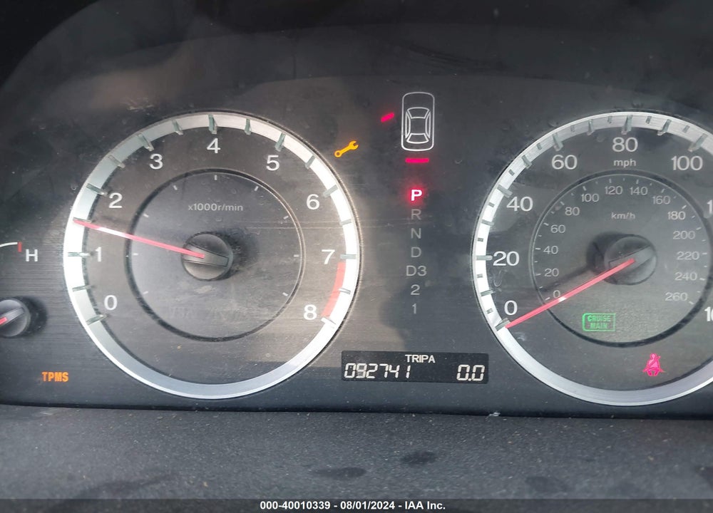 2009 HONDA ACCORD 2.4 EX-L VIN: 1HGCS12809A022122
