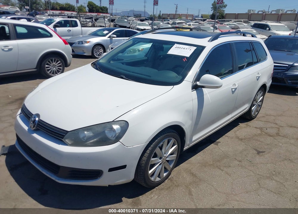 2012 VOLKSWAGEN JETTA SPORTWAGEN 2.0L TDI VIN: 3VWPL7AJ8CM682579